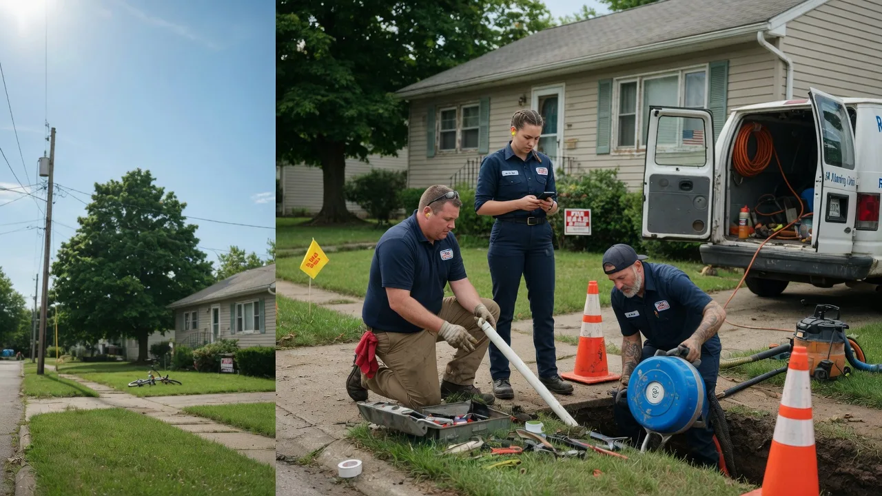 Sewer Line Repair in Wyandotte, MI near me